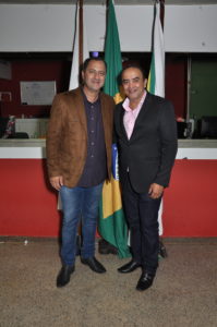 Gilson Amorim (Administrador) Célio Rodrigues (Chefe de Gabinete)